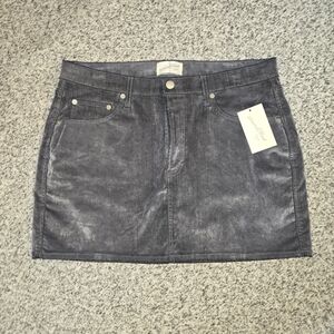 Universal Thread Charcoal Mini Skirt